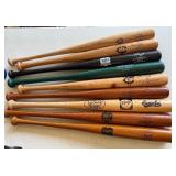 (9) Minnesota Twins Stadium Giveaway Bats - (2) Cuddyer, (2) Hones, Kelly, Pierzynski, Coomer, Cordova