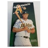 Ben Grieve Signed 1999 Oakland A