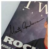 Marty Cordova Signed 1995 Minnesota Twins Baseball Magazine