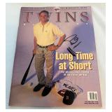 Pat Mears Signed 1998 Minnesota Twins Baseball Magazine