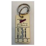 Minnesota Twins Vintage Pez Dispenser and 1984 "The New Wave" Key Chain