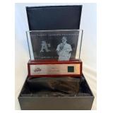 Barry Zito /150 2003 Absolute Memorabilia Game-Worn Jersey Relic and Plaque