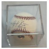 Angel Berroa Signed Rawlings OMLB Selig Baseball