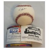 Rickie Week Signed Rawlings OMLB Selig Baseball