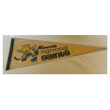 Minnesota Fighting Saints Vintage Hockey Pennant