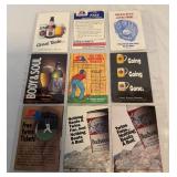 (9) Minnesota Twins 1986-1994 Baseball Pocket Schedules