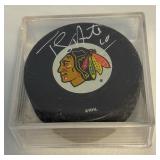 Tony Amonte Signed Chicago Blackhawks Hockey Puck