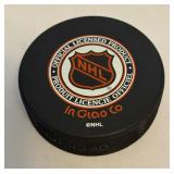 Ulf Dahlen Signed Minnesota North Stars Hockey Puck