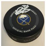 Dylan Cozen Signed Buffalo Sabres Official NHL Game Puck With COA