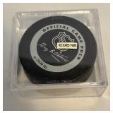 Richard Park Signed Minnesota Wild Hockey Puck