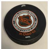 Tom Young Signed Minnesota North Stars Hockey Puck