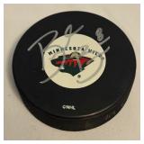 Brent Burns Signed Minnesota Wild Hockey Puck