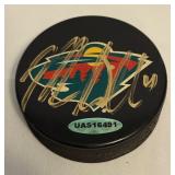 Mike Reilly Signed Minnesota Wild Hockey Puck with COA