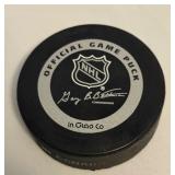 Jason Marshall Signed Minnesota Wild Hockeu Puck