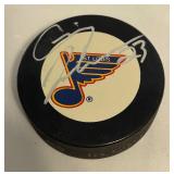Craig Johnson Signed St. Louis Blues NHL Official Game Hockey Puck