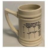 Minnesota Twins 1987 World Champions Stein Mug baseball