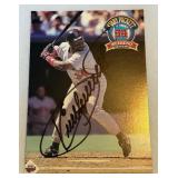 Kirby Puckett Signed 5x7" 1997 Kirby Puckett Weekend Card Minnesota Twins Baseball