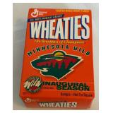 Minnesota Wild Hockey 2000-2001 Innaugural Season Mini Wheaties Box