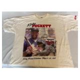 1998 Kirby Puckett Weekend Minnesota Twins Baseball T-Shirt Size Large