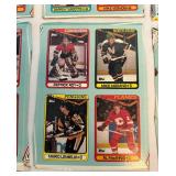 (6) Hockey Card Box Bottoms - Lemieux, Modano, Yzerman and More - 1989 and 1990