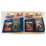 Don Mattingly and Wade Boggs 1988 Starting Lineup Baseball Figures