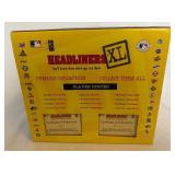 Ken Griffey Jr. and Mark McGwire 1998 Headline XL Baseball Premier Collection with COA Unopened