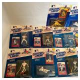 (12) 1988 Baseball Starting Lineup Figures - Mattingly, Boggs, Strawberry, Davis, Schmidt, Viola, Trammel and More