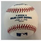 Barry Bonds Signed Baseball Limited Edition /1,000 Inscribed "5x MVP 126/1000" With Bonds COA Rawlings OMLB Selig Ball With Stats