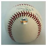 Barry Bonds Signed Baseball Limited Edition /1,000 Inscribed "5x MVP 126/1000" With Bonds COA Rawlings OMLB Selig Ball With Stats