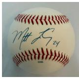 Matt LeCroy Signed Baseball Rawlings Official Minor League Ball With Case - Minnesota Twins