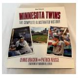 Minnesota Twins The Complete Illustrated History Hard Cover Book - Baseball