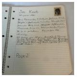 Minnesota Twins 1969 Vintage Collage Notebook