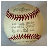 Vintage Rawlings OALB Mac Phail Baseball With Holder