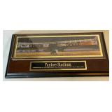 Yankee Stadium Baseball Photo Plaque