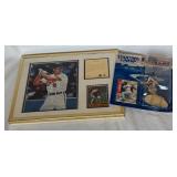 Cal Ripken Jr. Framed Numbered Photo and 1997 Starting Lineup Baseball Figure