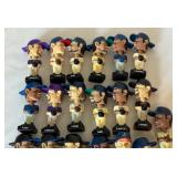 (19) Mini Bobblehead 2002 Baseball Star Players - Ichiro, Chipper, Piazza, Bagwell, Sosa, Martinez and More