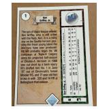 1989 Upper Deck Baseball Complete Set w/ Mint #1 Ken Griffey Jr. Iconic Rookie Card