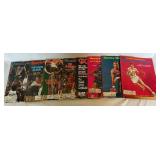 (8) Vintage Basketball Sports Illustrated Magazines 1969-1983 - Maravich, Bird, Barry, Magic, Dr. J, and More