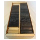 2-Row Box Full of Toploader and Penny Sleeves - Baseball Cards