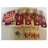 Large Lot of New Double Play Gold Meadow Boxes, Wrappers, and Baseball Card s- Brett, Jackson, Sandburg, Ripken, Winfield, Murphy