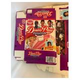 Large Lot of New Double Play Gold Meadow Boxes, Wrappers, and Baseball Card s- Brett, Jackson, Sandburg, Ripken, Winfield, Murphy