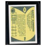 Barry Sanders RC 1989 Topps Traded #83T Rookie Football Card