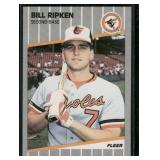 Billy Ripken Iconic F*** Face Black Box Error Card 1989 Fleer #616 Baseball Card