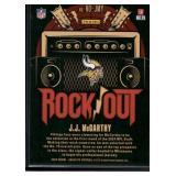 JJ McCarthy RC 2024 Absolute Rock Out Insert #RO-JMY Rookie Minnesota Vikings Football Card