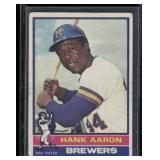 Henk Aaron 1976 Topps #550 Vintage Baseball Card