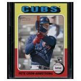 Pete Crow Armstrong RC 2024 Topps Heritage #177 Rookie Baseball Card