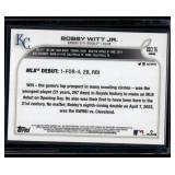 Bobby Witt Jr. RC 2022 Topps Chrome #USC176 Rookie Baseball Card