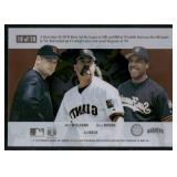 Barry Bonds Rare Insert 1996Select Team Nucleus #18 w/ Matt Williams and Rod Beck Baseball Card