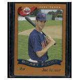 Joe Mauer RC 2002 Topps #611 Rookie Minnesota Twins Baseball Card