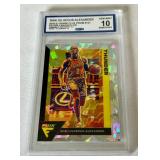 Shai Gilgeous Alexander Gem Mint 10 2020-21 Flux Prizm Silver Crackerd Ice #121 Basketball Card